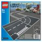 LEGO City T-Junction & Curved Road Plates 7281