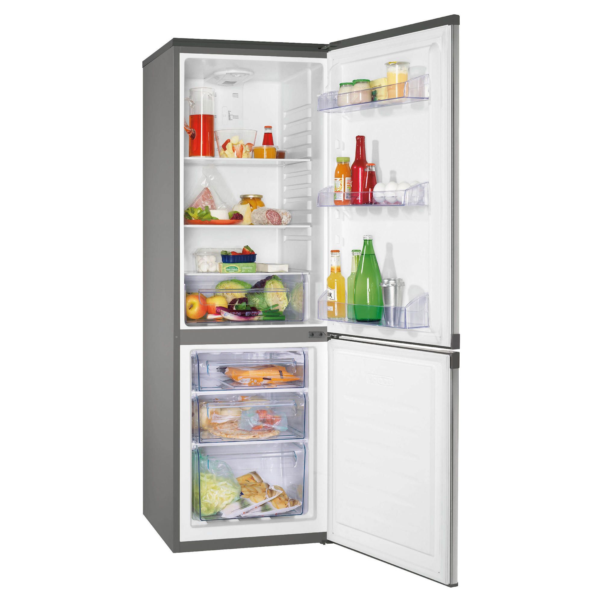 Zanussi ZRB224NXO Stainless Steel 55cm Frost Free Fridge Freezer Zanussi ZRB224NXO Stainless Steel 55cm Frost Free Fridge Freezer