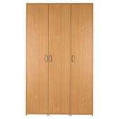 Ashford Triple Wardrobe Set, Beech-effect