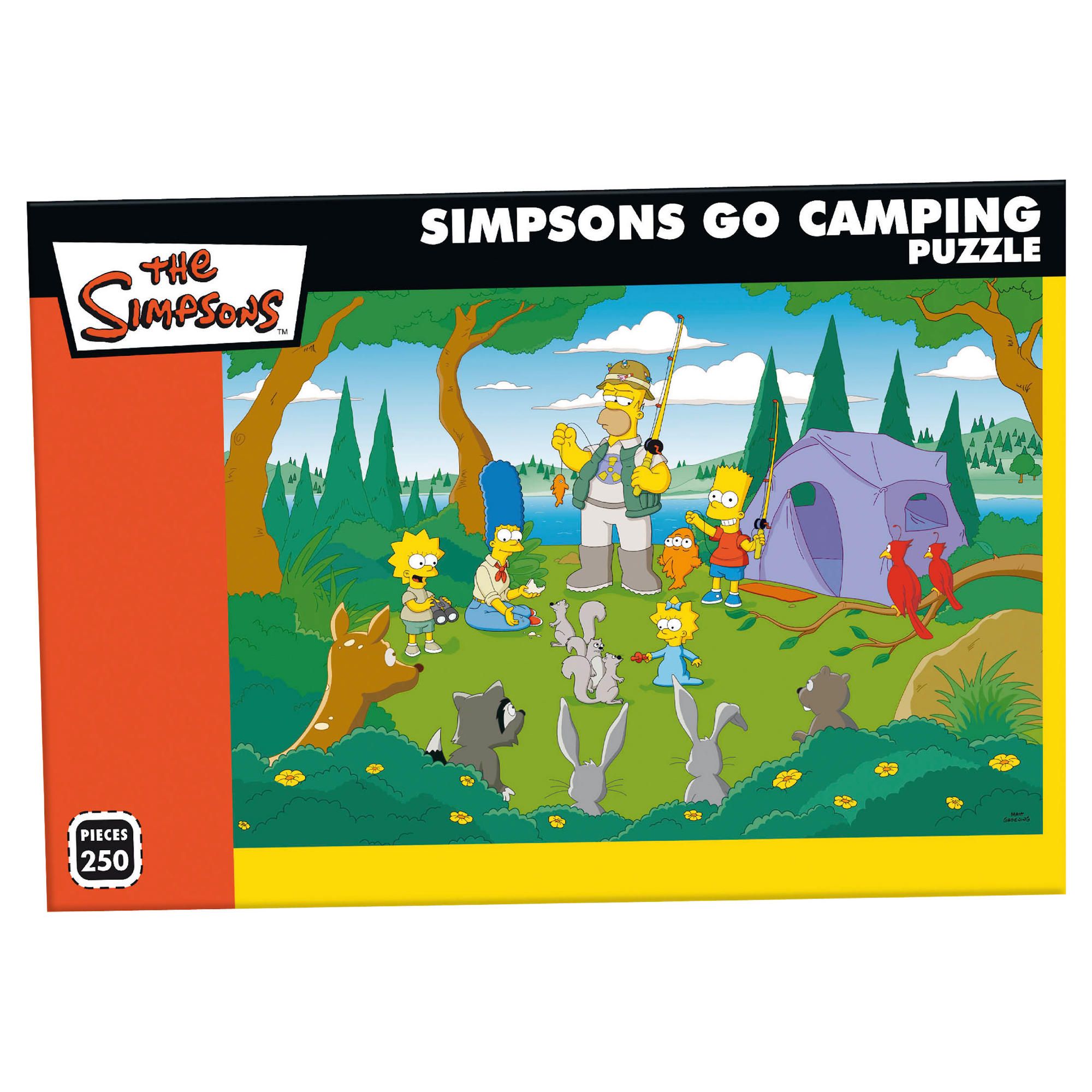 Simpsons 250 Pc - Camping