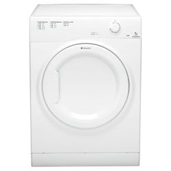 Hotpoint TVAM70CP Vented Tumble Dryer, 7kg Load, C Energy Rating. White