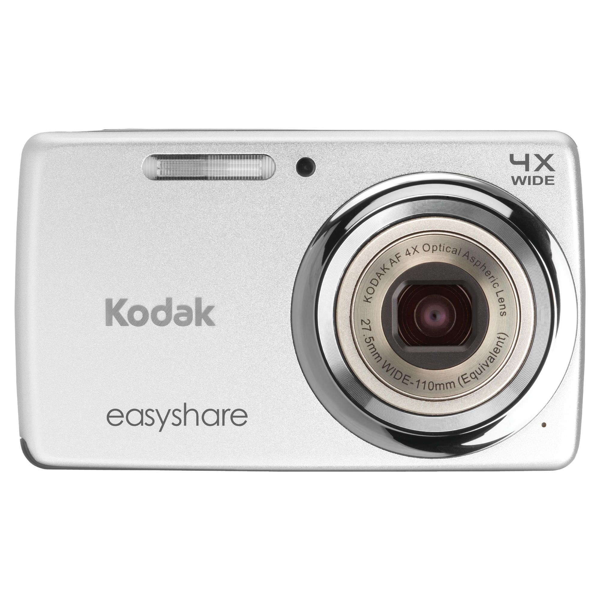 Kodak EasyShare M532 Digital Camera - Silver (14 MP, 4x Optical Zoom) 2.7 inch LCD