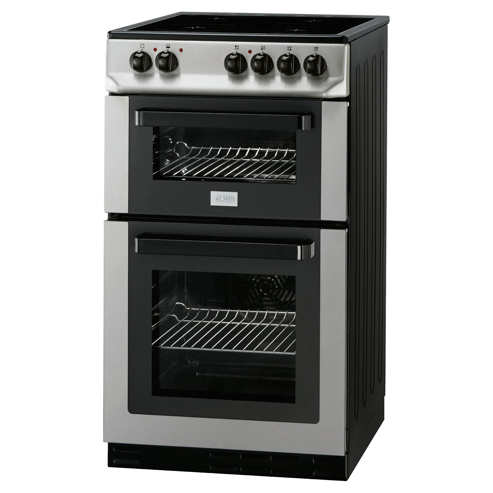 Zanussi ZCV561DX Stainless Steel 50cm Electric Cooker
