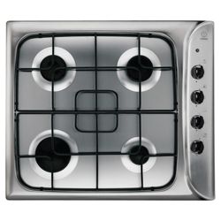 Indesit PIM 640 AS IX Stainless Steel Gas Hob