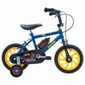 Raleigh Jet Kids 12” Wheel Bike - Boys with stabilisers