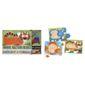 Melissa & Doug Wooden Animal Pattern Blocks Educational Game