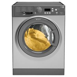 Hotpoint WMPF742G Washing Machine, 7kg Wash Load, 1400 RPM Spin, A++ Energy Rating. Graphite