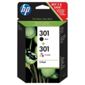 HP 301 Combo Pack Printer Ink Cartridge - Tri-colour and Black (CR340EE)