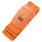Samsonite Suitcase  Luggage Strap with 3-Dial Combination Lock, Orange