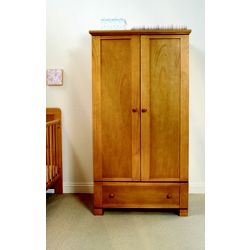 East Coast Montreal Double Wardrobe, Natural