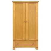 East Coast Montreal Double Wardrobe, Natural