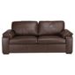 Ashmore Leather Sofa Bed, Brown