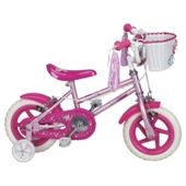 Sparkle & Glitz 12" Kids' Bike - with stabilisers