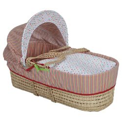 Clair de lune Tutti Fruite Moses Basket