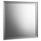 Tesco Silver Effect Wooden Mirror 40x40cm