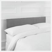 Mittal Double Faux Suede Headboard, Charcoal