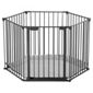 BabyDan Play Pen with Play Mat, Black