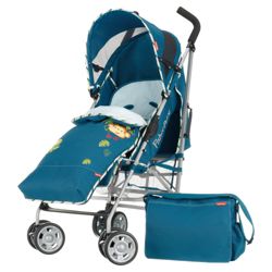 Fisher Price Atlas V2 Character Stroller Bundle, Rainforest