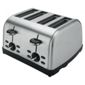 Tesco 4TSS11 4 Slice Toaster - Brushed Stainless Steel