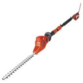 Red 500W Electric Long Reach Hedge Trimmer