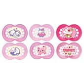 MAM Soother Set 6+ Months, Girls
