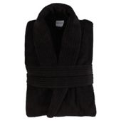 Finest towelling robe Black L/XL