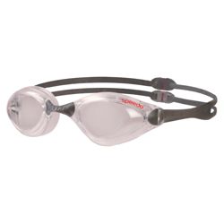 Speedo Aquapulse Swimming Goggles, White/Smoke.