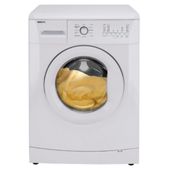 Beko WMB61221W Washing Machine, 6kg Wash Load, 1200 RPM Spin, A+ Energy Rating. White