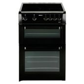 Beko BDVC663K Black 60cm Twin Cavity Ceramic Cooker