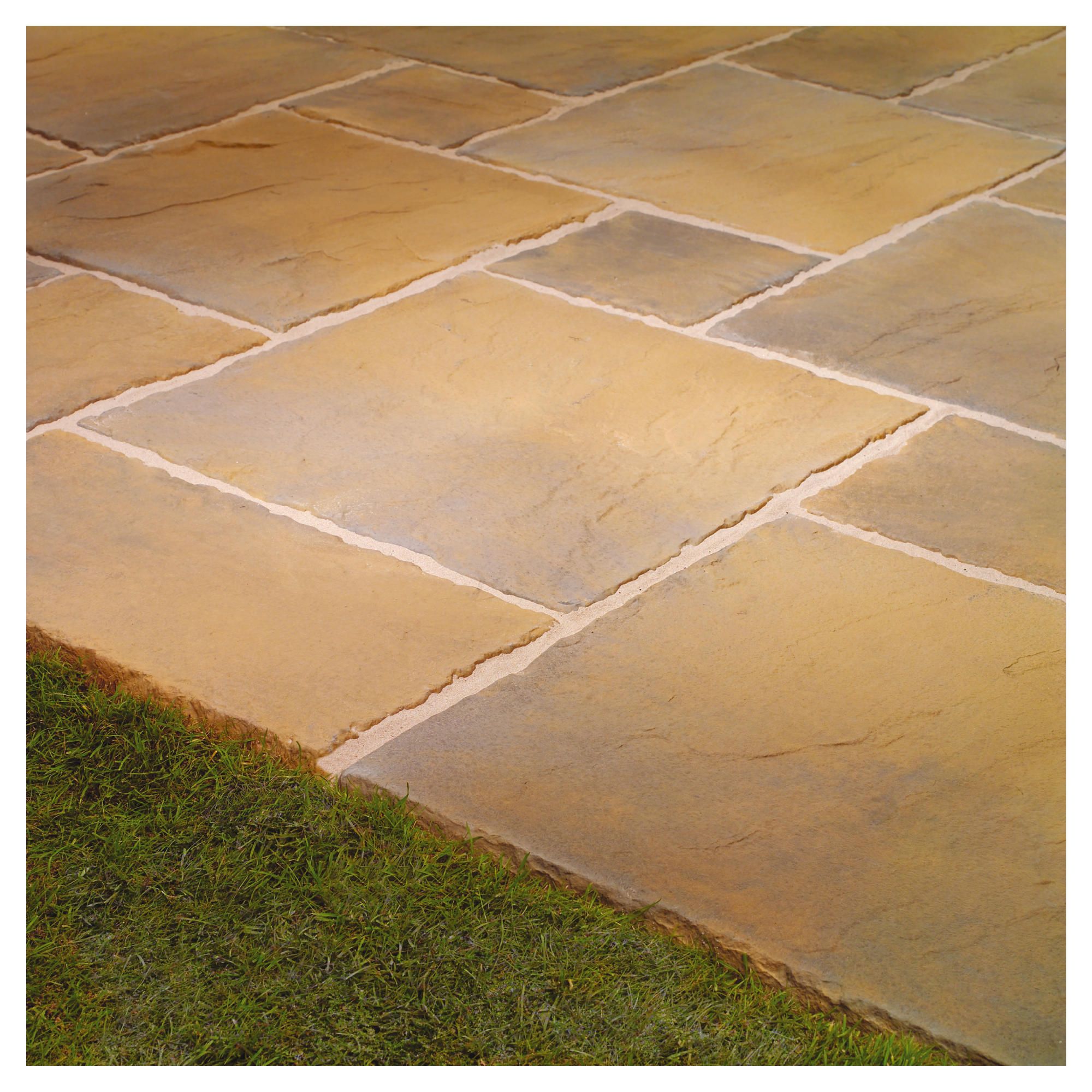 Lincoln Weathered Oak Paving 600mm x 600mm 25 pack