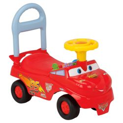 Disney Race n Go Lightning McQueen Ride-On Car