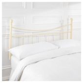 Lilly Single Headboard, Cream