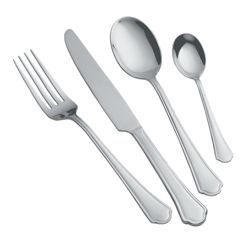 Tesco Classic 16 piece, 4 Person Cutlery Set