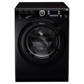 Hotpoint Ultima WMUD942K Washing Machine, 9kg Wash Load, 1400 RPM Spin, A++ Energy Rating. Black