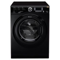 Hotpoint Ultima WMUD942K Washing Machine, 9kg Wash Load, 1400 RPM Spin, A++ Energy Rating. Black