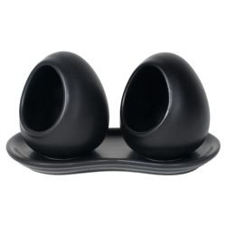 Nigella Lawson Living Kitchen Piglets, Black