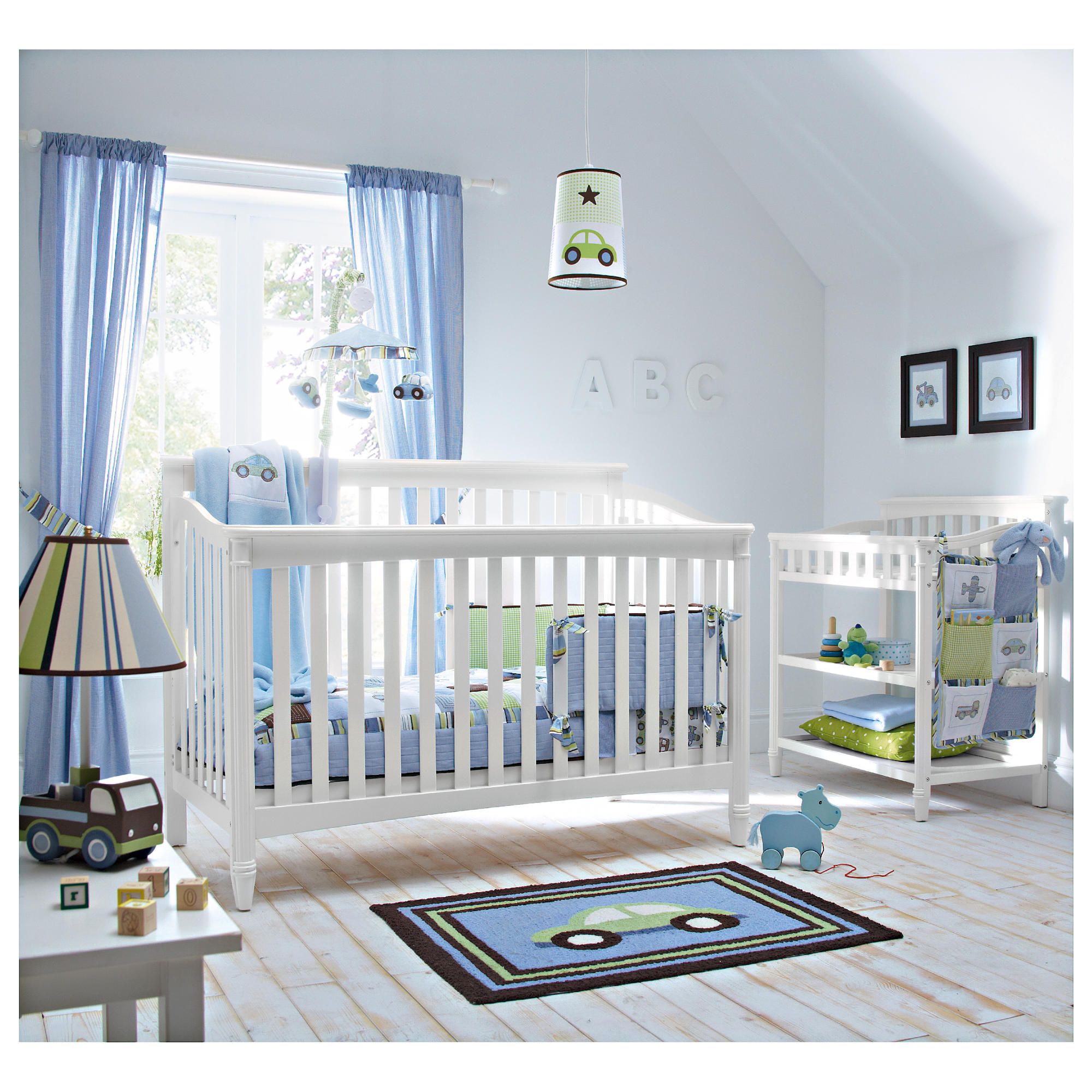 Kids Line La Jobi Geneva 4 in 1 Cot Bed, White at Tesco Direct