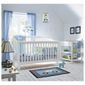 Kids Line La Jobi Geneva 4 in 1 Cot Bed, White