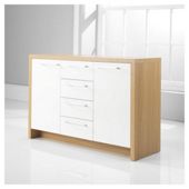 Manhattan Sideboard Oak Effect / White