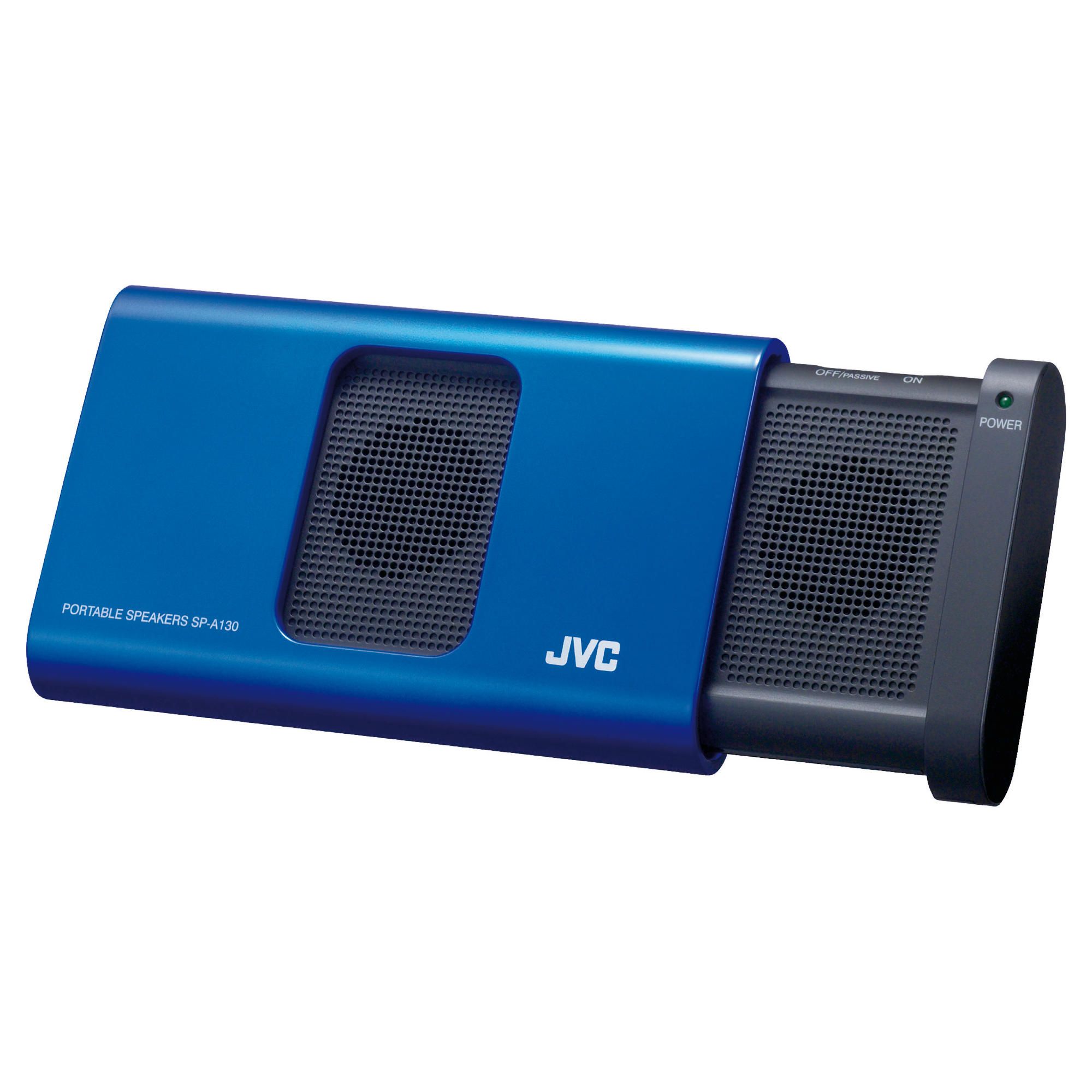 JVC SP-A130-A-E Portable Stereo Speaker - Blue