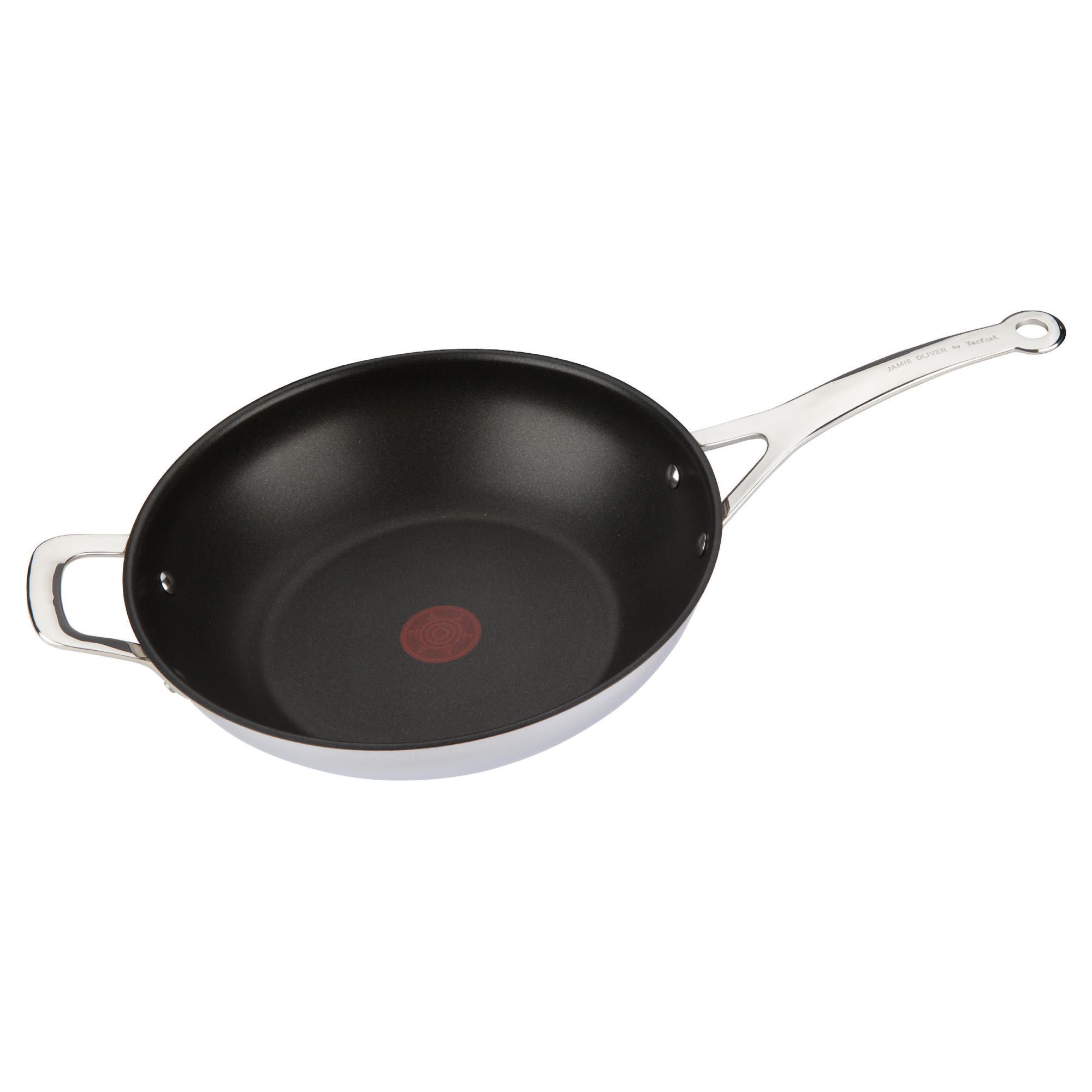 Tefal Jamie Oliver Professional Series Stainless Steel 30cm Wok