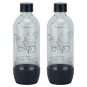 Sodastream Set of 2 1L Bottles, Grey