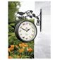 Gamblemere Birds of Britain Garden Clock/Thermometer