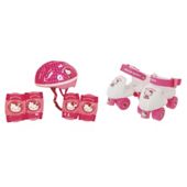 Hello Kitty Skates/Helmet/Pads Set