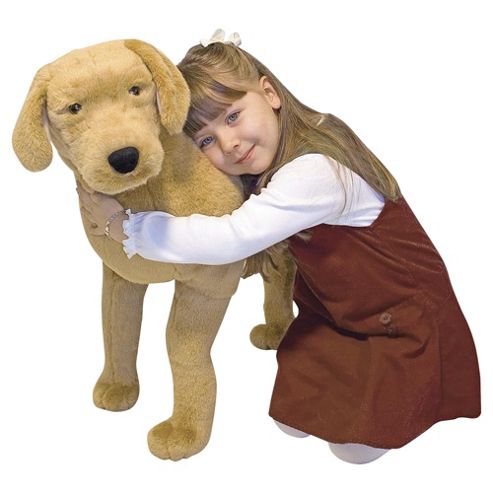 Image of Melissa & Doug Yellow Labrador Giant 170cm Soft Toy