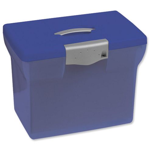 Image of Pierre Henry Freestyle A4 Suspension Box File, Light Blue