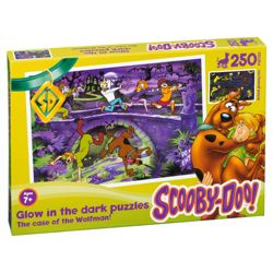 Scooby Doo Glow in the Dark Wolfman 250 piece puzzle