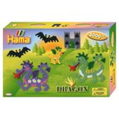 Hama Beads Gift Box Dragon