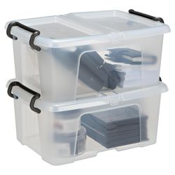 Strata 12L Smart Storemaster Box with lid, 2 pack