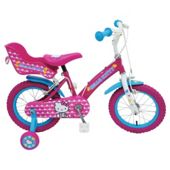 Hello Kitty 14" Kids' Bike - Girls with stabilisers